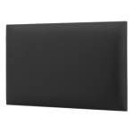 Polsterpaneel aus Kunstleder in Graphitgrau